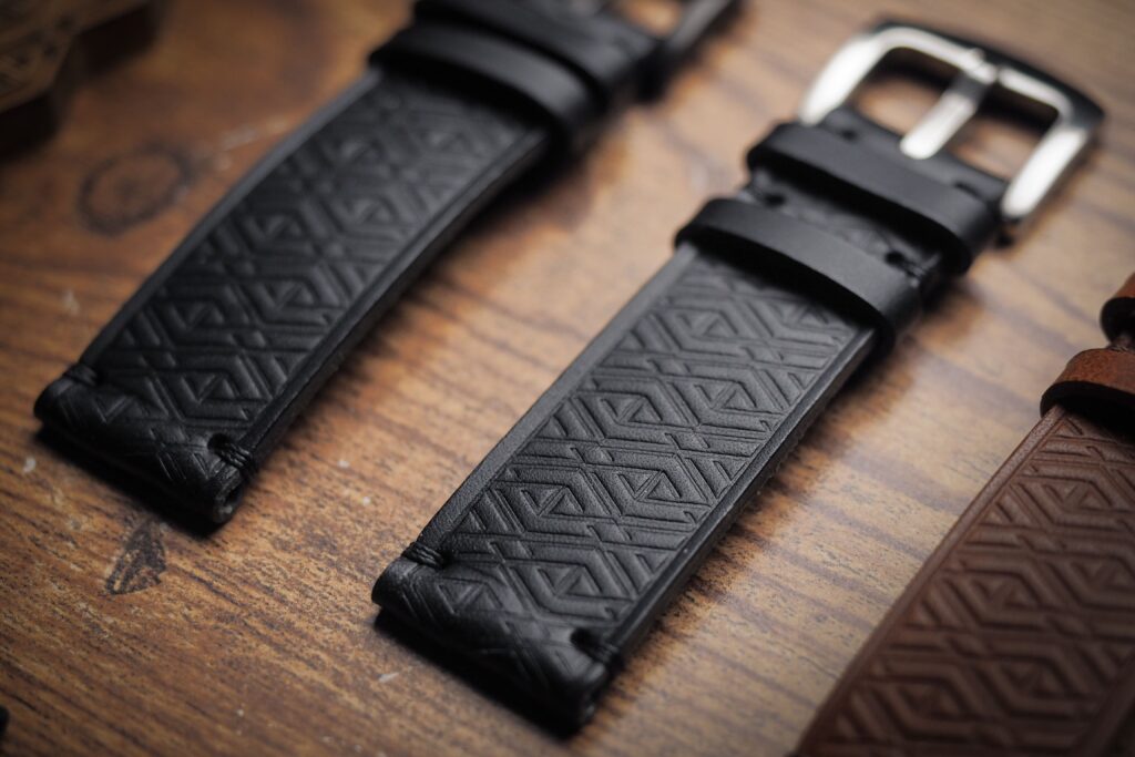 Wholesale Custom Leather 24 mm Watch Strap Replacement 3889.19-LB9_K0023294 main image 0